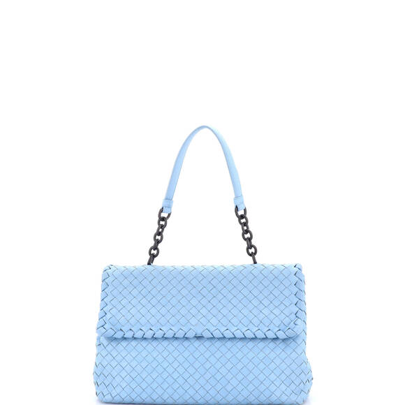 Bottega Veneta Handbags - Bottega Veneta Small Olimpia Shoulder Bag Intrecciato Nappa